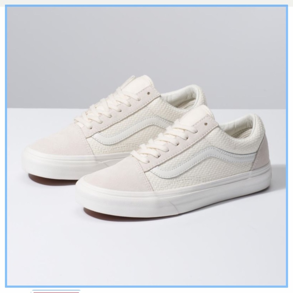 Woven check old skool